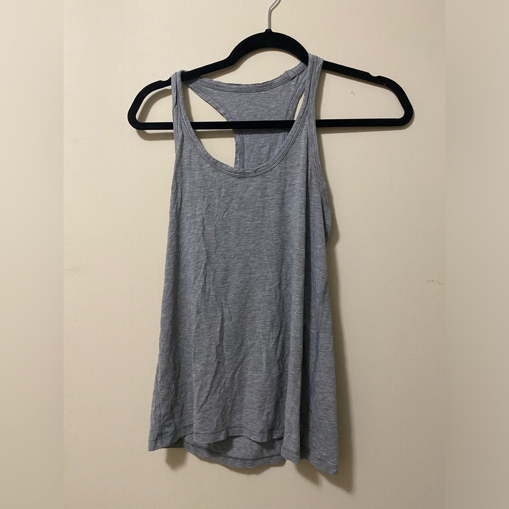 Lululemon Gray Racerback Tank